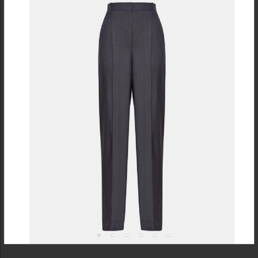 Theory Sleek Wool Pleated Trouser